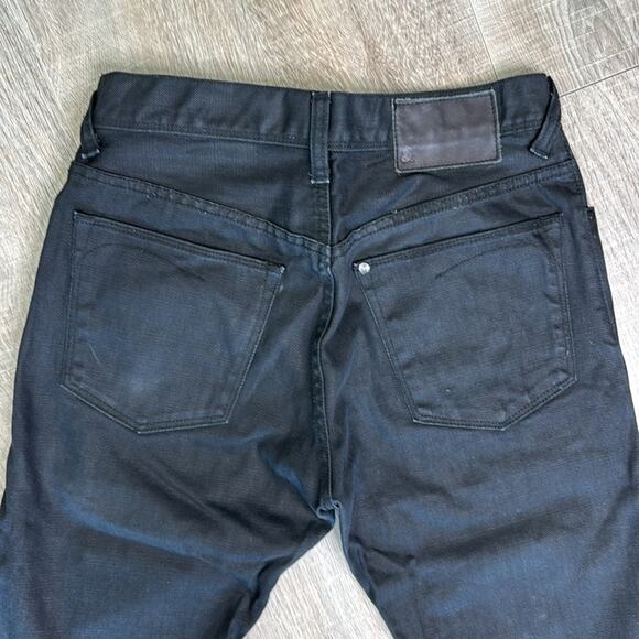 H&M SLIQ Men’s Black Low Waist Slim Leg Jeans - Picture 7 of 8
